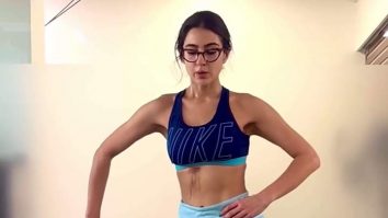 Sara Ali Khan hits the gym as she burns some carbs for the perfect abs
