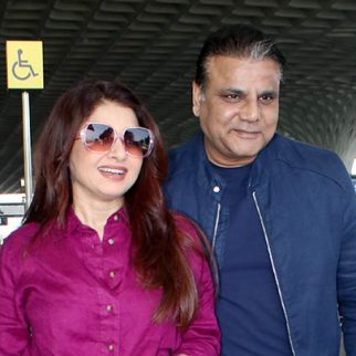 She's so sweet! Bhagyashree's fun banter with paps at the airport