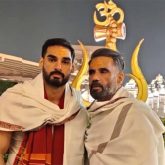 Suniel Shetty pens note for son Ahan Shetty after Sanki announcement: “I couldn't be prouder”