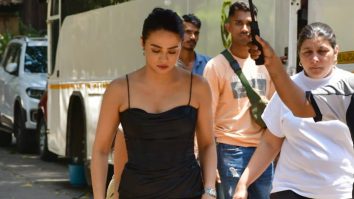 Surveen Chawla poses for paps in her casual look as she steps out in the city