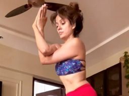 Vidya Malvade sets the bar high with her complex yoga pose