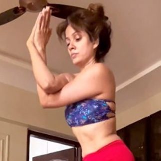 Vidya Malvade sets the bar high with her complex yoga pose