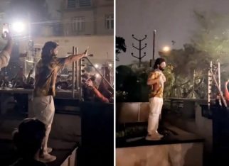 Allu Arjun greets huge crowd of fans outside his home in Hyderabad on his 42nd birthday, videos go viral