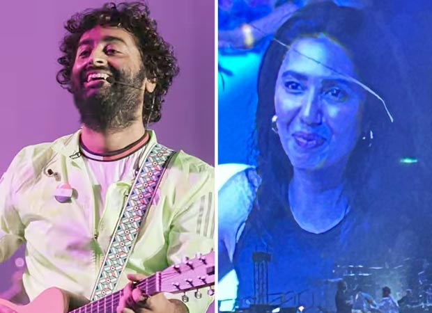 Arijit Singh spots Mahira Khan at his Dubai concert; apologises for not recognizing her “I was singing her song 'Zaalima'…” Arijit Singh spots Mahira Khan at his Dubai concert; apologises for not recognizing her “I was singing her song 'Zaalima'…”
