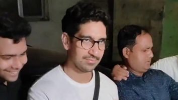 Ayan Mukerji opts for an all white look as he gets clicked in the city