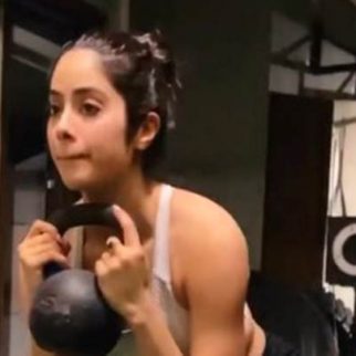 Beast mode on! Janhvi Kapoor sweats off some calories at the gym