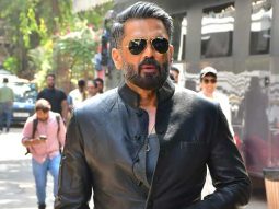 Dashing as always! Suniel Shetty gets clicked at Dance Deewane sets