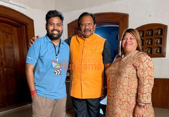 On The Sets Of The Movie Dharamraobaba Atram
