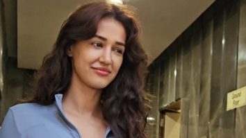 Disha Patani flashes a cute smile for paps as she gets clicked in the city