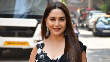 Gorgeous! Madhuri Dixit in a black saree is just wow