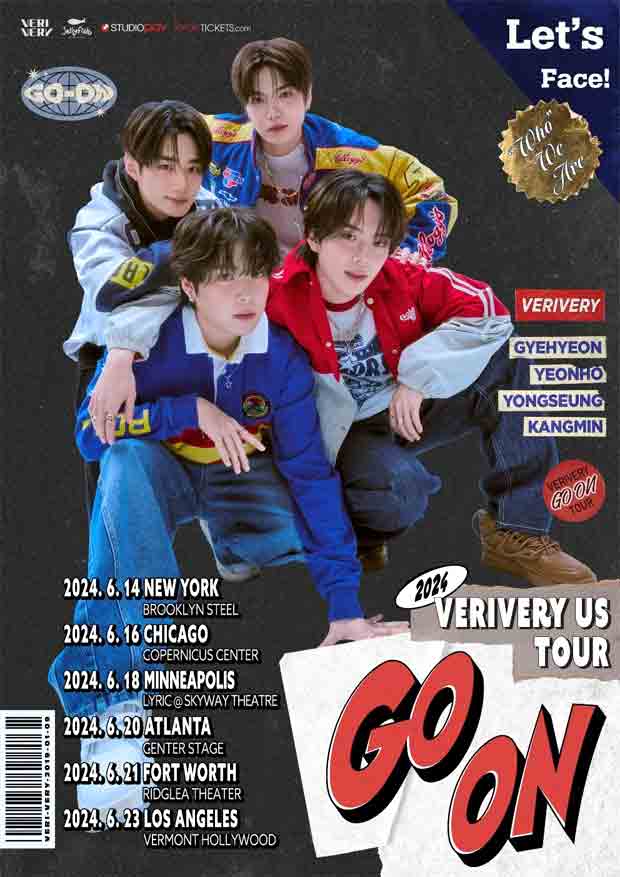 INTERVIEW: K-pop group VERIVERY discuss the US Tour and pre-stual rituals; tease special performance 