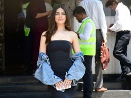 Alaya F’s denim sleeve airport look is the new vibe