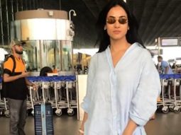Sonal Chauhan greets paps with a smile as she gets clicked at the airport