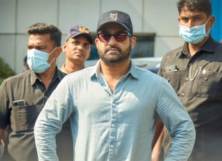 Jr NTR shows off his NEW look as he arrives in Mumbai to shoot for Hrithik Roshan starrer War 2