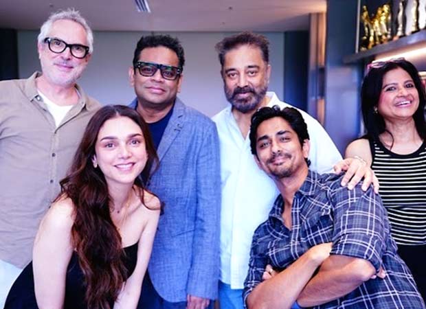 Kamal Haasan, Mani Ratnam, AR Rahman, Siddharth and Aditi Rao Hydari meet Mexican director Alfonso Cuarón; have lunch, mangoes, see photos 