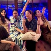 Kareena Kapoor Khan parties with her original ‘Crew’ Karisma Kapoor, Malaika Arora and the squad; see pics