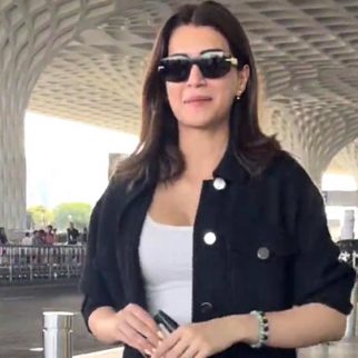 Airport ready! Kriti Sanon smiles for paps at the airport