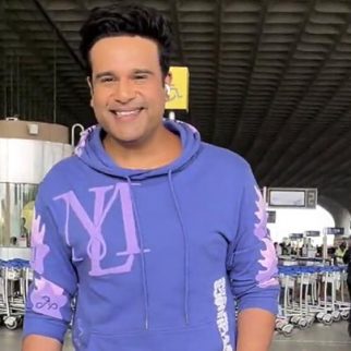 Krushna Abhishek chit chats with paps as he gets clicked at the airport