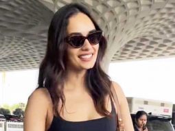 Manushi Chhillar rocks the casual look with ease at the airport