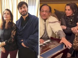 Mumtaz parties with Fawad Khan, Ghulam Ali and more in Pakistan, see photos and videos
