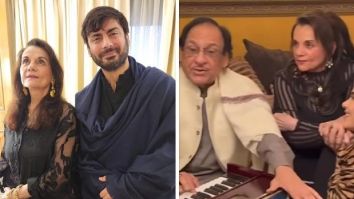 Mumtaz parties with Fawad Khan, Ghulam Ali and more in Pakistan, see photos and videos