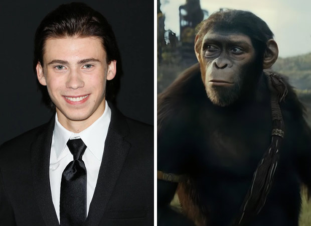 Owen Teague studied Chimpanzees at Florida Ape Sanctuary for the role of Noa in Kingdom of the Planet of the Apes “They’re very economical”