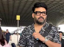 Paps compliment Kapil Sharma as he gets clicked at the airport