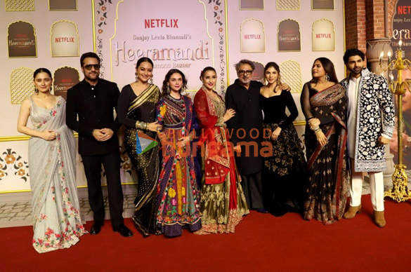 photos aditi rao hydari manisha koirala sanjay leela bhansali and others grace the premiere of heeramandi 1