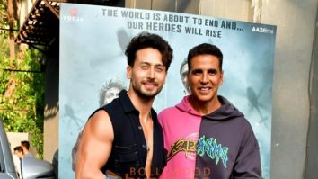 Photos: Akshay Kumar and Tiger Shroff snapped promoting their film Bade Miyan Chote Miyan