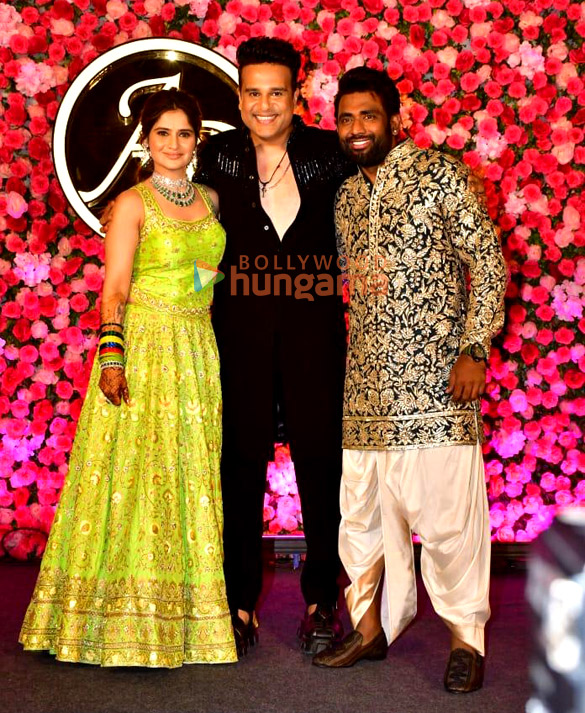 photos arti singh krushna abhishek and others snapped at formers sangeet ceremony 3