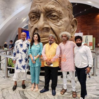 Photos: Cast of Razakar: The Silent Genocide of Hyderabad pay homage to Sardar Patel