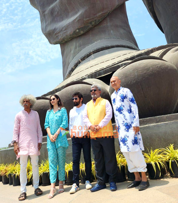 photos cast of razakar the silent genocide of hyderabad pay homage to sardar patel 3