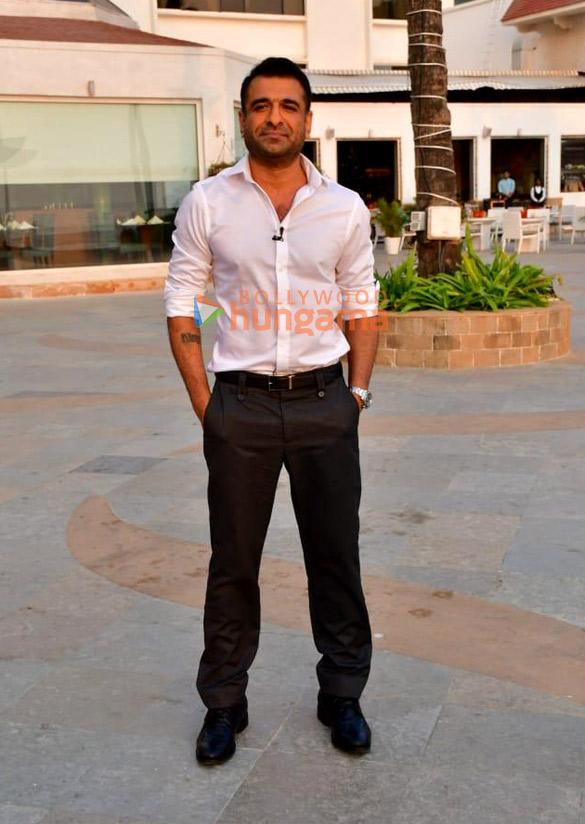 photos divyanka tripathi and eijaz khan snapped promoting their show adrishyam the invisible heroes 1