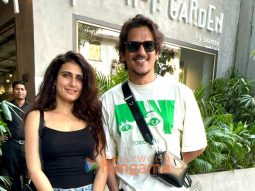 Photos: Fatima Sana Shaikh and Vijay Varma snapped at The Kitchen Garden in Juhu