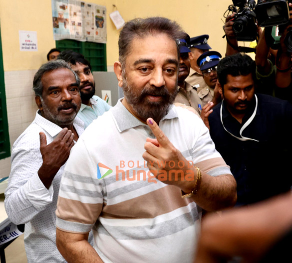 photos kamal haasan rajinikanth and other celebs vote in chennai 3