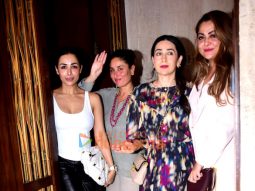 Photos: Kareena Kapoor Khan, Malaika Arora, Amrita Arora and Karisma Kapoor snapped at Manish Malhotra’s house