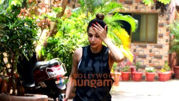 Photos: Malaika Arora spotted at Diva Yoga in Bandra