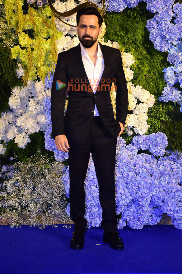 photos producer anand pandit and family snapped with daughter aishwarya and son in law sahil at their wedding reception 15 2