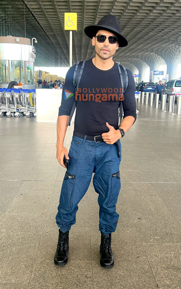 photos rakul preet singh jackky bhagnani and gurmeet choudhary snapped at the airport 2