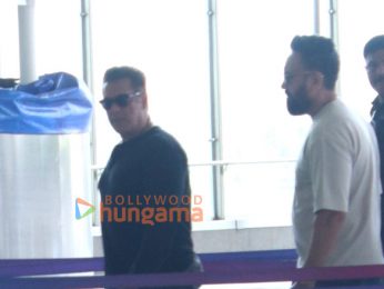 Photos: Salman Khan, Nushrratt Bharuccha, Aditya Roy Kapur and Mahira Sharma snapped at the airport