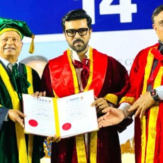 Ram Charan becomes youngest actor to get conferred with honorary doctorate by Vels University