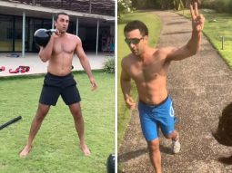 Ranbir Kapoor goes hiking, does cartwheels, lifts weights in intense training video; eagle-eyed fans spot Alia Bhatt and daughter Raha, watch