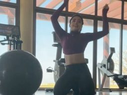 Rashmika Mandanna adds workout to her special day