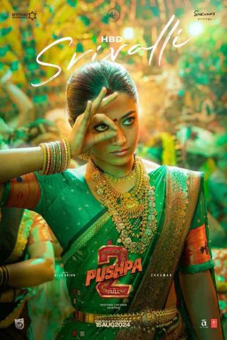 Pushpa 2: The Rule makers wish Rashmika Mandanna on her birthday; unveil her look from Allu Arjun starrer sequel