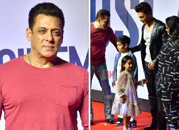 Salman Khan and Ayat sharing this adorable Mamu Bhanji moment at Ruslaan premiere is not one to miss