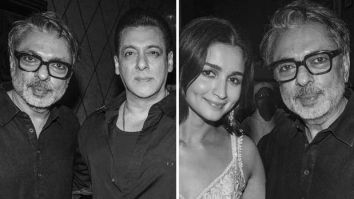 Salman Khan comes out to support Sanjay Leela Bhansali at Heeramandi premiere; Alia Bhatt poses with the filmmaker, see photos