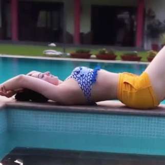 Sandeepa Dhar shares a glimpse of her weekend vacay by the pool