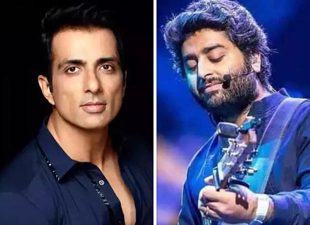 Sonu Sood expresses gratitude towards Arijit Singh on his birthday for lending his voice for Fateh : Bollywood News