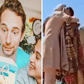 LEAKED video of Taapsee Pannu’s wedding with Mathias Boe shows bride's walk down the aisle, watch