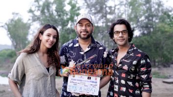 On the sets of Vicky Vidya Ka Woh Wala Video